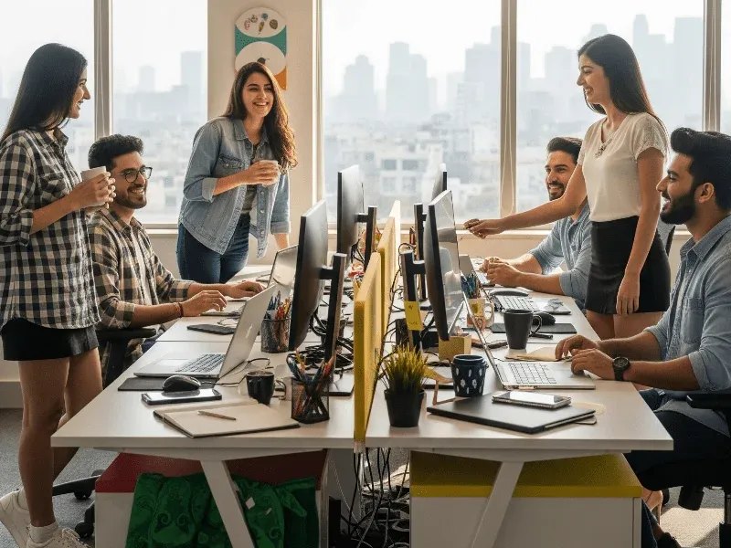 Building Careers with ITFresher.com Students learning IT skills at ITFresher.com